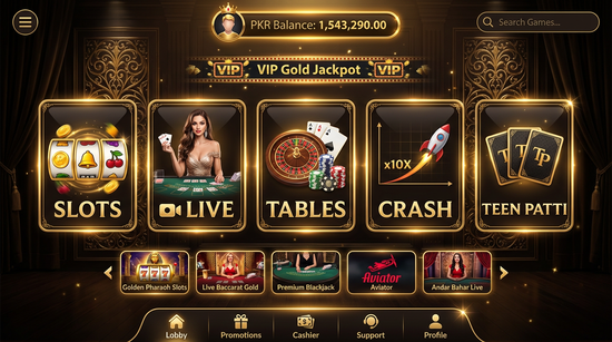 Main screen of HiBazzi Game casino page for PK players